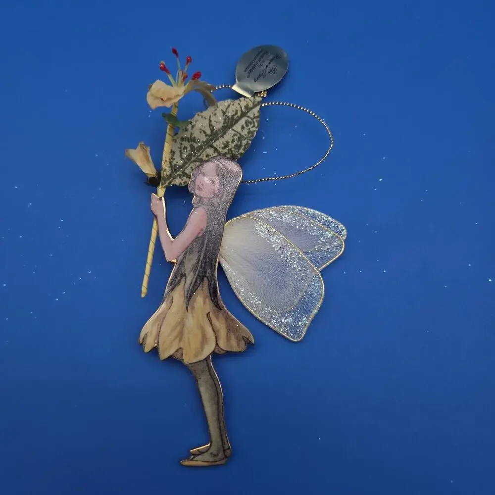 Bradford Editions Flower Fairies Third Issue Ornament Set of 4 w/ COA 2000